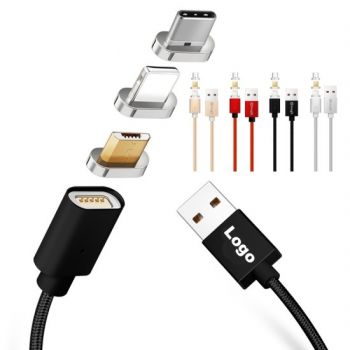 Magnetic Car Phone USB Data Charging Cable