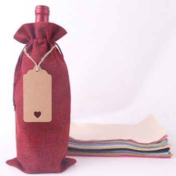 Reusable Wine Bags with Tags 