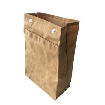 Lunch Bag Waxed Canvas Durable Plastic-Free Bag