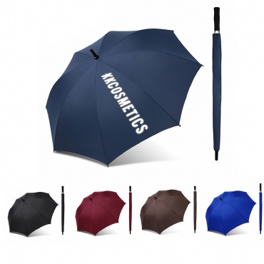 Customizable Automatic Windproof Vented Umbrella w/Cover