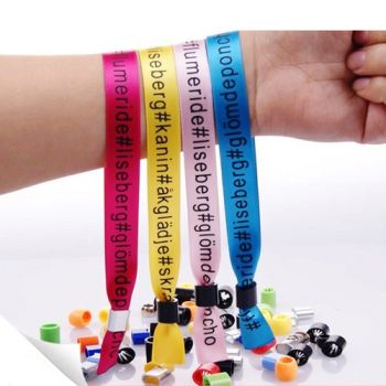 Printed  Event Woven Wristband