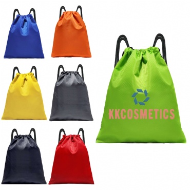 Customizable Foldable Oxford Cloth Drawstring Sports Backpack