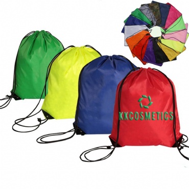 Customizable Foldable Polyester Drawstring Sport Backpack