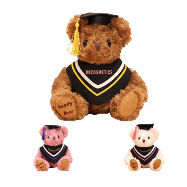 Customizable Graduation Traditional Teddy Bears W/Hat