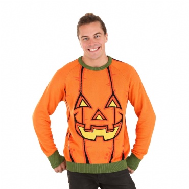 Custom Halloween Knit Ugly  Sweater