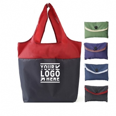 Custom Foldable Renewable Polyester Shopping Tote Bag