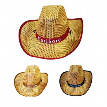 Wide Brim Cowboy Straw Hat