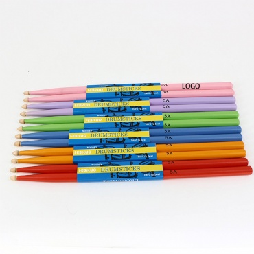 Customizable Hebikuo® 5A Colorful Maplewood Drumsticks