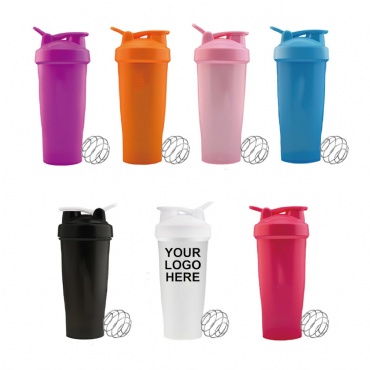 22 Oz. Protein Shaker Cups With Mixing Ball