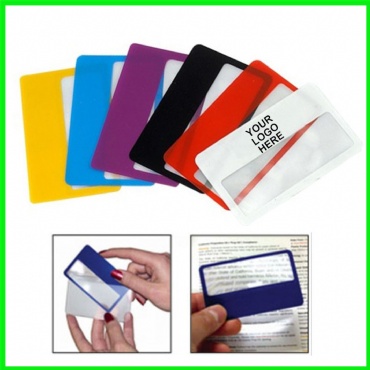 Credit Card Bookmark Magnifier