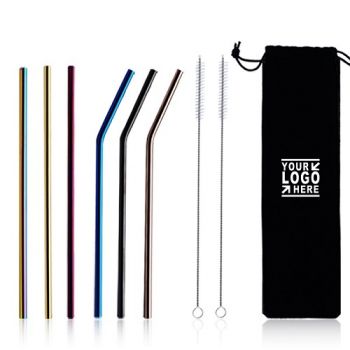 Stainless Steel Straw Set