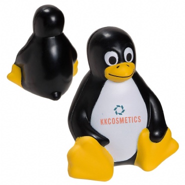 Customizable Sitting Penguin Stress Reliever