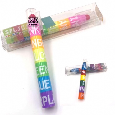 6 In 1 Multi Color Fluorescent Markers Pen