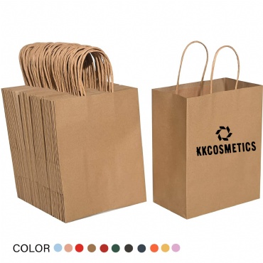 Eco-Friendly Kraft Paper Shopper Bag