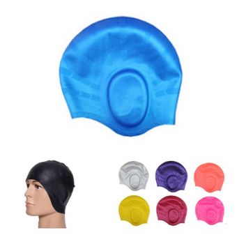 Adults Silicone Swim Caps With Ear Pockets