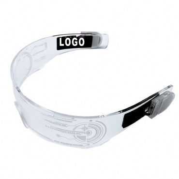 Led Light Up Glowing Cold Light Colorful Goggles