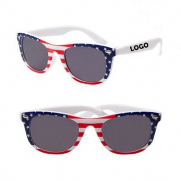 American Flag Patriotic Sunglasses