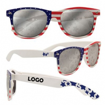 American Patriotic Flag Wayfa-Voyager Sunglasses