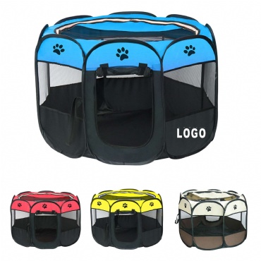 Portable Oxford Cloth Cage Cat House Pet Tent