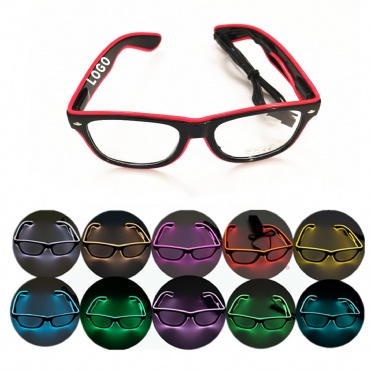 Led Light Up Glowing Cold Light Glasses
