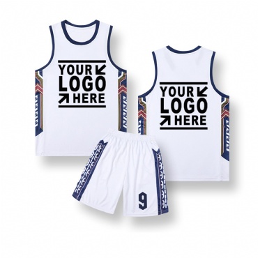Multi-Color Customizable Men's Reversible Basketball Jerseys with Pants