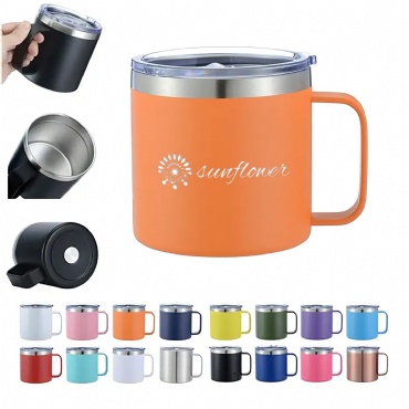 14oz Stainless Steel Camping Cup