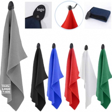 Magnetic Microfiber Golf Towel