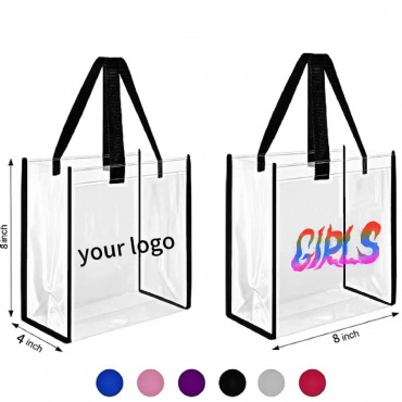 Waterproof PVC Clear Tote Bag