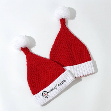 knitted Santa Hat