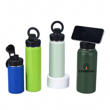 20 Oz Vacuum Insulated Water Bottle W/Magnetic Cap