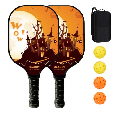 Carbon Fiber Pickleball Paddle Set