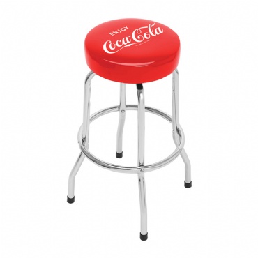 Swivel Seat Bar Stool w/Chrome Frame