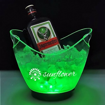 Rechargeable Illuminated Ice Bucket