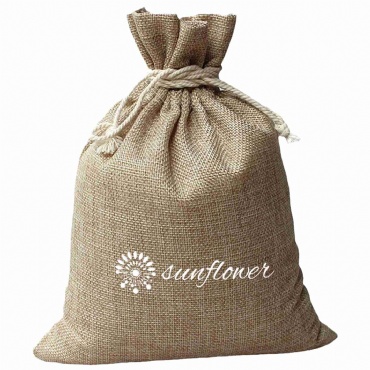 Eco-Friendly Drawstring Burlap Bag