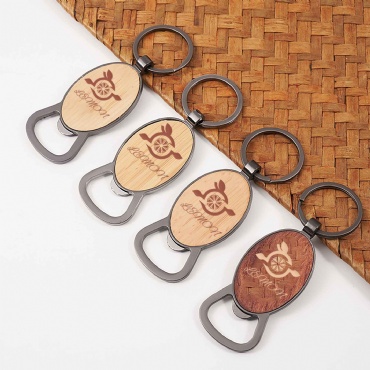 Personalized Bottle Opener Keychain