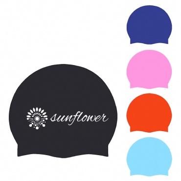 Colorful Silicone Swimming Cap