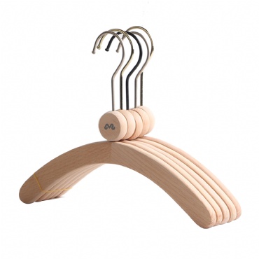 Wooden Hangers for Kids Clothes