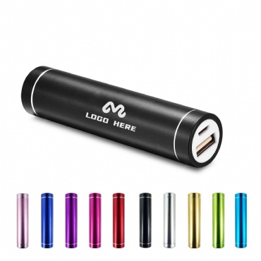 Cylinder Colorful 2600Mah Lipstick Power Bank