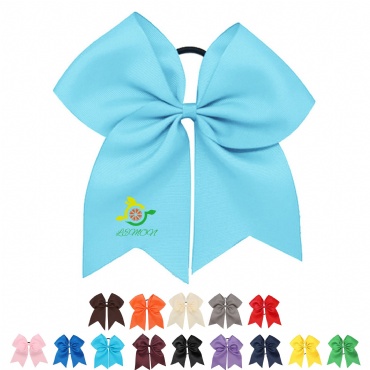 8-Inch Large Ribbon Cheer Hair Bow