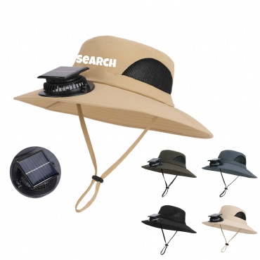 Solar Fan Fishing Hat