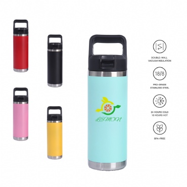 18oz Stainless Steel Insulated Water Bottle