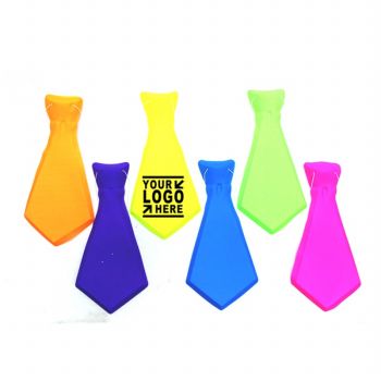 PVC Neon Ties Fancy Dress