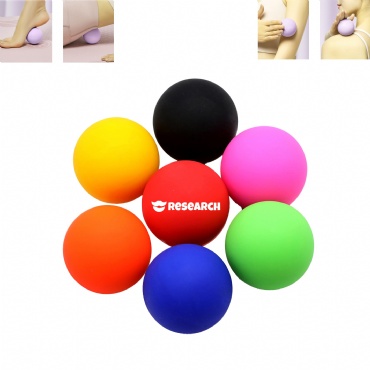 Silicone Lacrosse Massage Ball