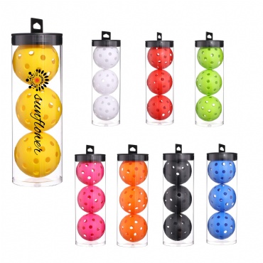 3 Pickleball Balls Set