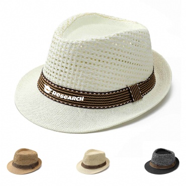 Lightweight Summer Straw Fedora