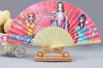 Oriental Chinese Style Portable Bamboo Paper Fan