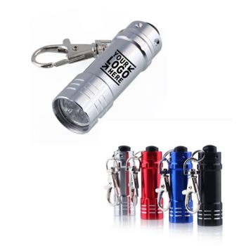 Mini LED Flashlight Torch w/Keychains