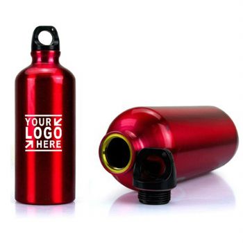 25 OZ Aluminum Water Bottle With Carabiner