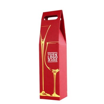 Single Kraft Wine Bag