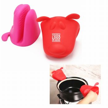 Dog Silicone BBQ Oven Mitts